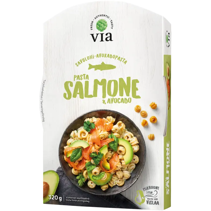 Via Savulohi-avokadopasta 320 g