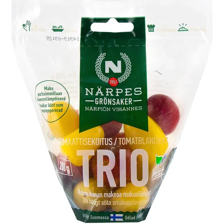 Närpiön Vihannes 200g Trio tomaattisekoitus