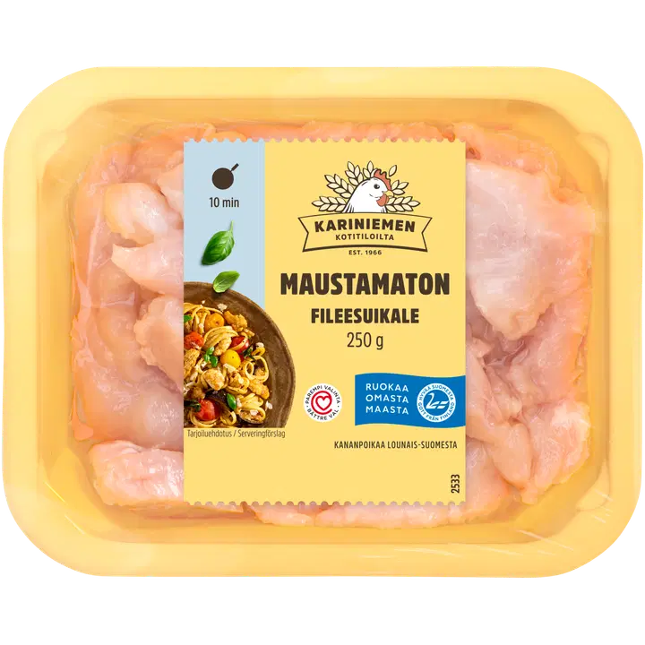 Kariniemen Kananpojan fileesuikale maustamaton 250 g