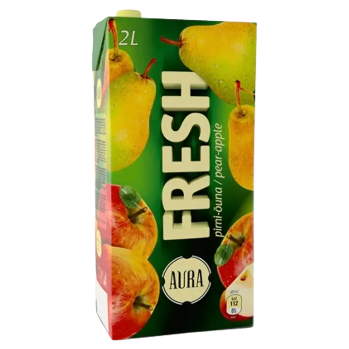 Aura Fresh pirni-õuna mahlajook 2L