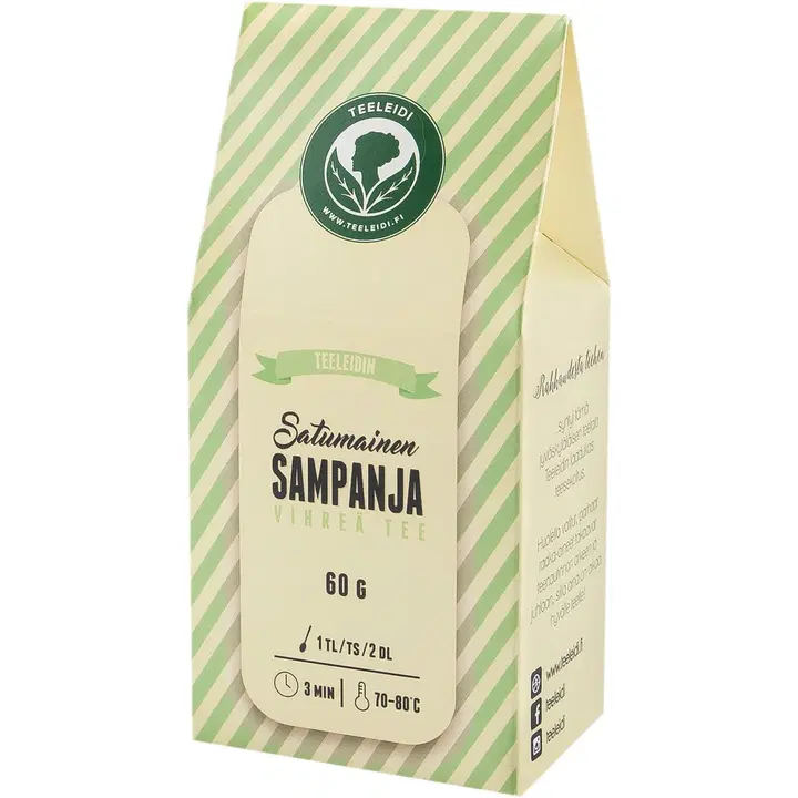 Teeleidi 60g Satumainen Sampanja vihreä tee