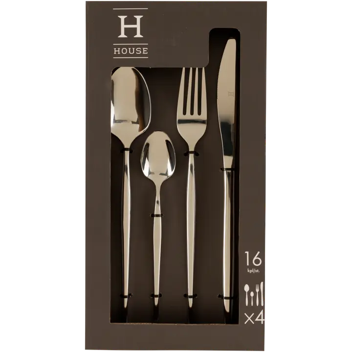 Söögiriistadekompl. Soprano 16 tk