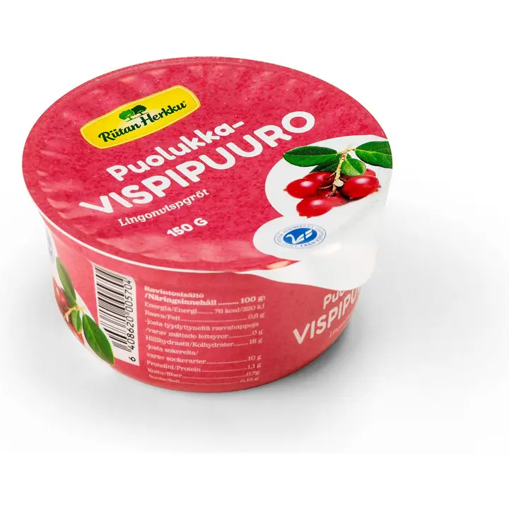 Riitan Herkku Puolukkavispipuuro 150g