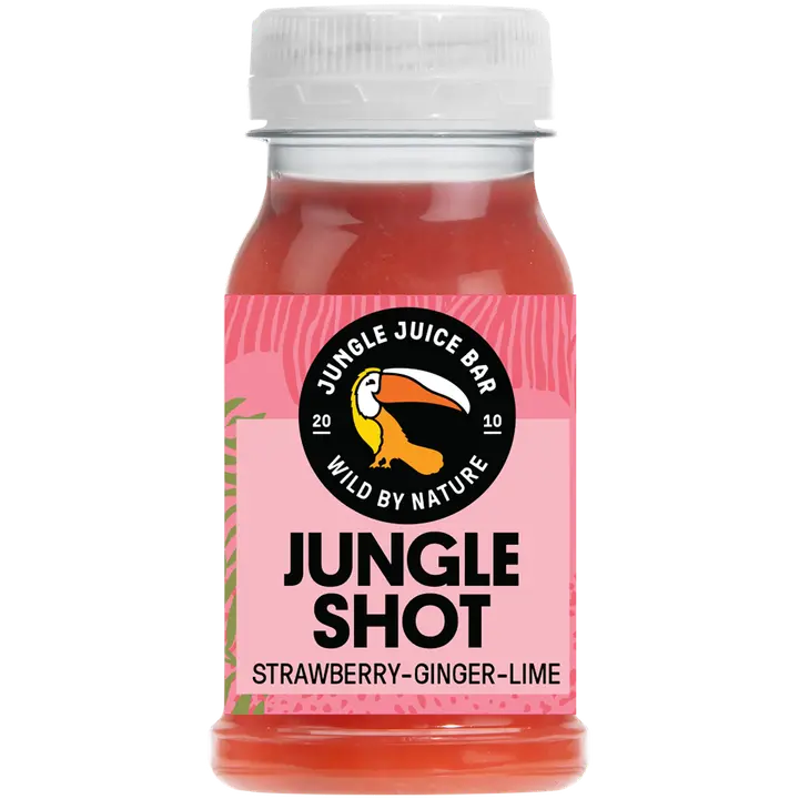 Jungle Juice Bar Mansikka-inkivääri-omenashotti 125ml