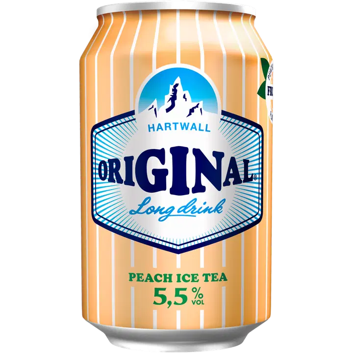 Hartwall Original Long Drink Peach Ice Tea 5,5% 0,33 l