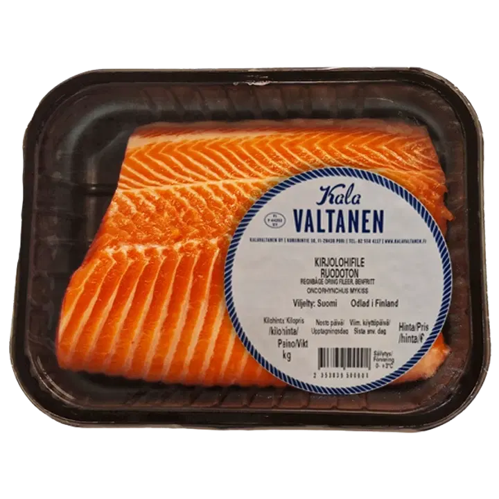KalaValtanen ruodittu kirjolohifile pala n. 400g