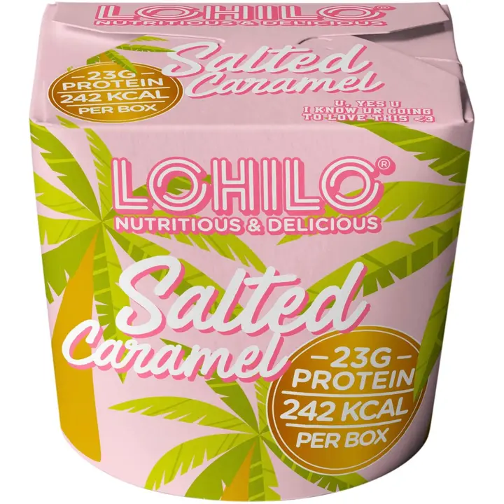 LOHILO Salted Caramel Proteiinijäätelö 350ml