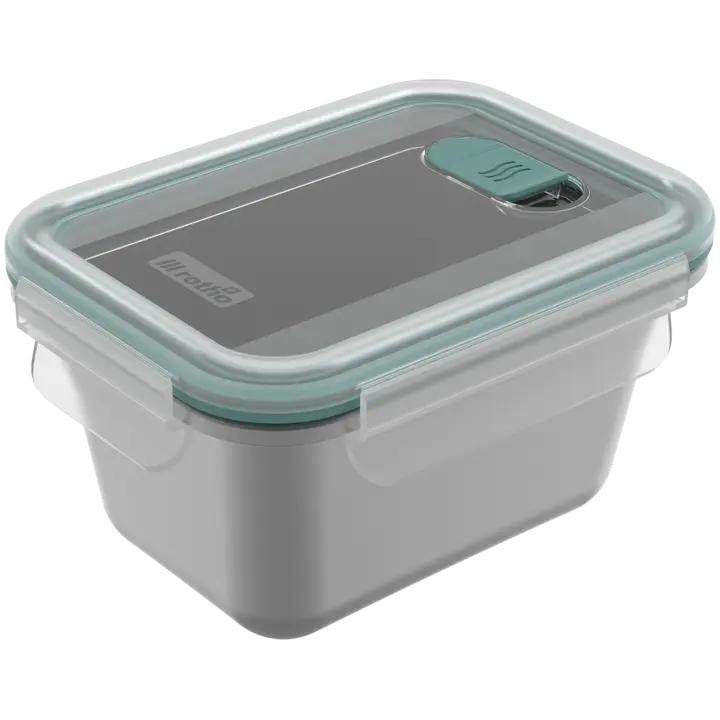 Rotho ruoansäilytyspurkki 0,7 l teräs