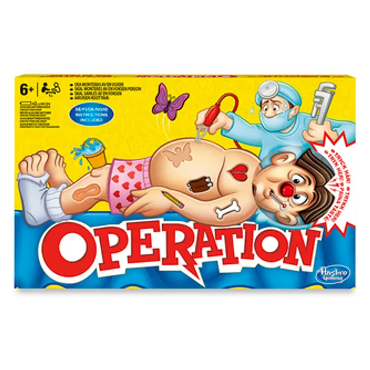 Lauamäng Operation ( ei sisalda 2xAA patareid)