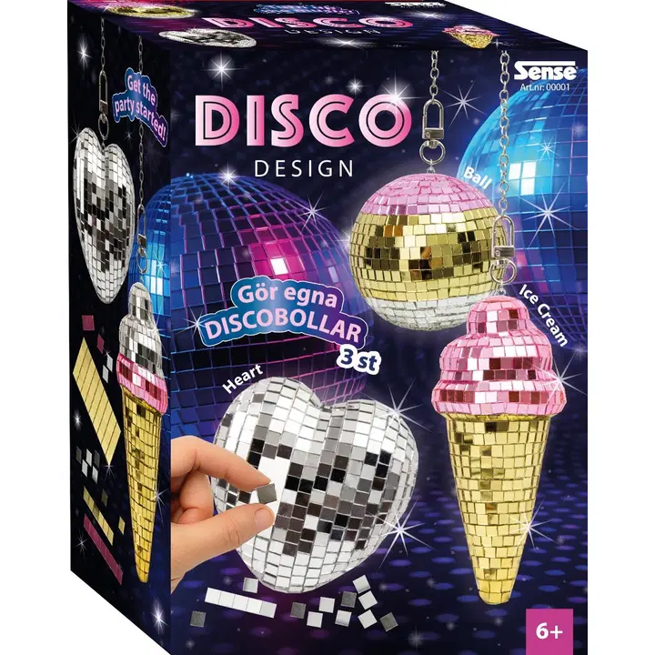 Sense gör din egen discoboll 3 st