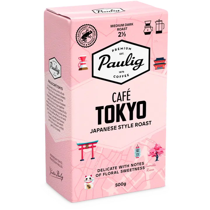 Paulig Café Tokyo kahvi suodatinjauhatus 500g