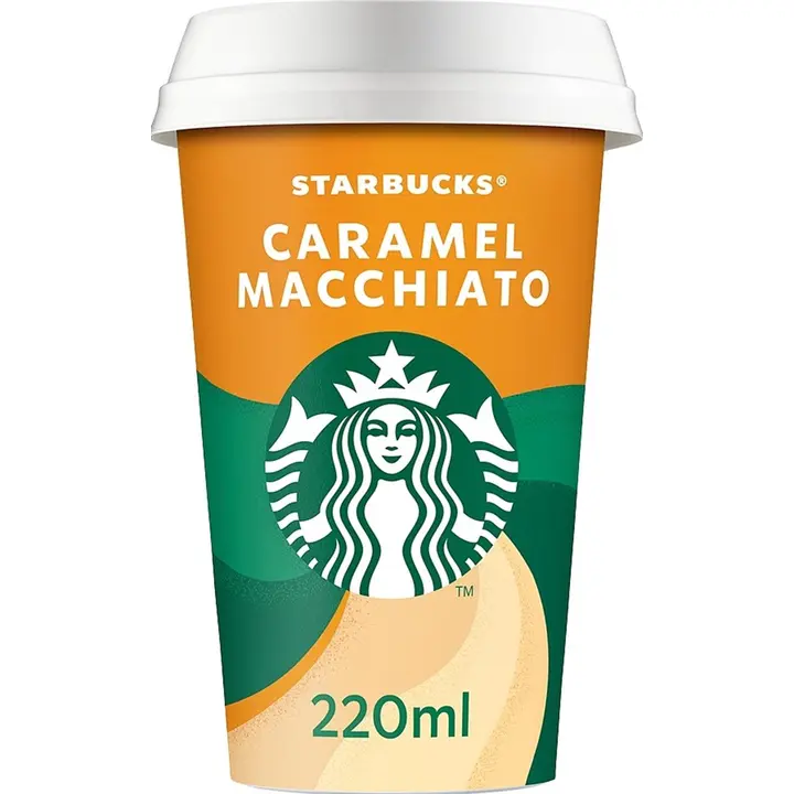Starbucks 220 ml  Caramel Macchiato jääkahvi maitokahvijuoma