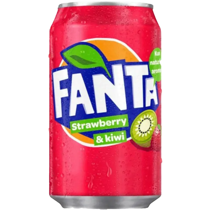 Fanta maasika- ja kiivimaitseline karastusjook 330 ml