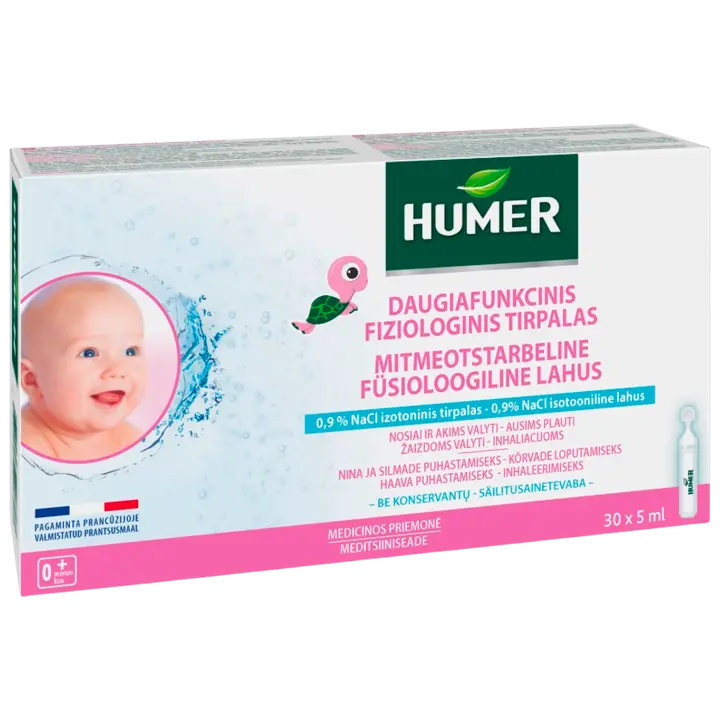 HUMER FÜSIOL.LAHUS NINA JA SILMADE PUHASTAMISEKS 5ML N30