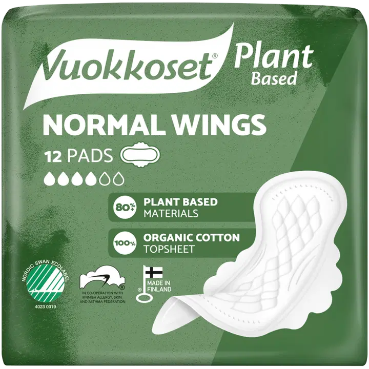 Vuokkoset Plant Based Normal Wings side 12 kpl