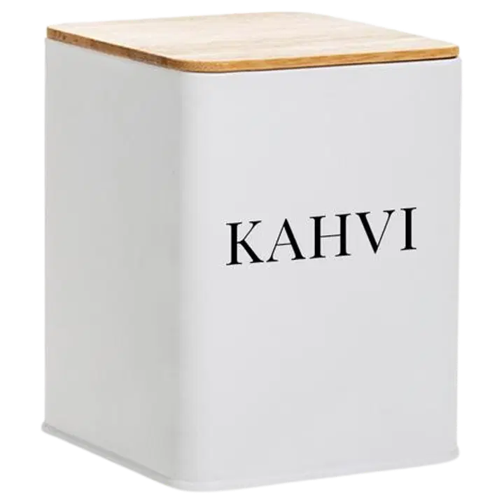 Peltipurkki Kahvi valk NORDIC HOME