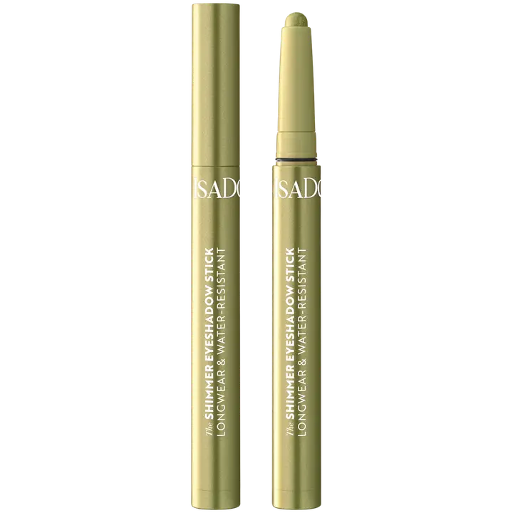 Isadora The Shimmer Eyeshadow Stick Longwear & Water-Resistant luomiväripuikko 45 Green Shimmer 1,2 g