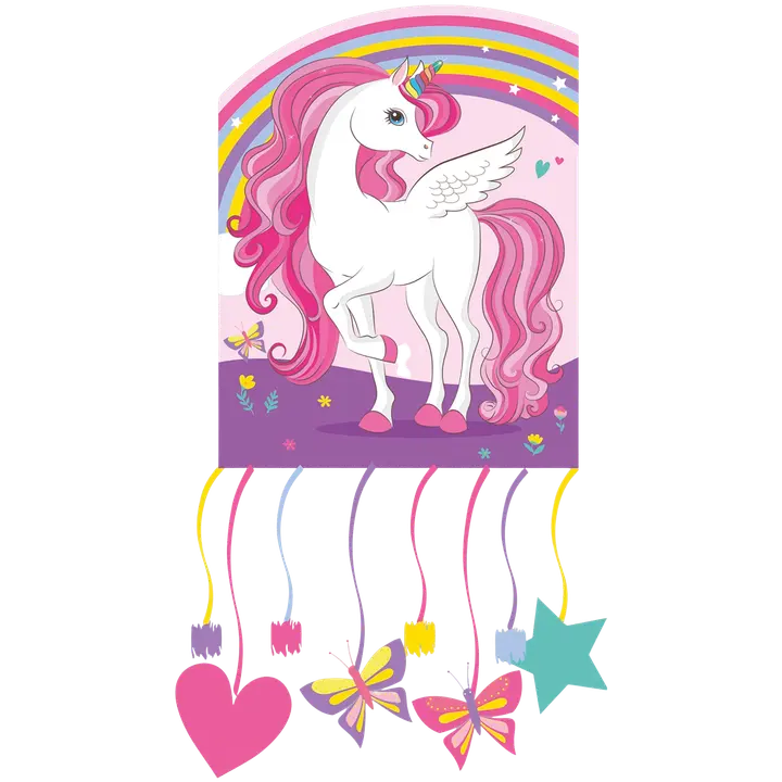 Decorata Party pinjata Unicorn rainbow