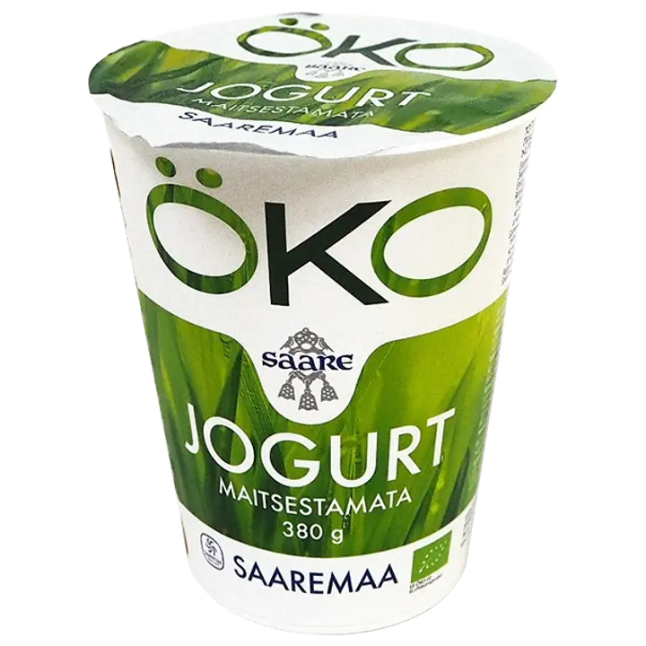 Maitsestamata mahejogurt 4% 380 g