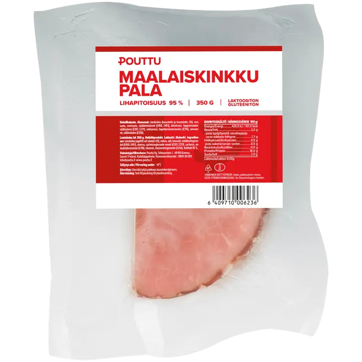 Pouttu Maalaiskinkku pala 350g