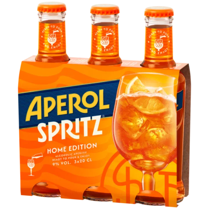 Aperol Spritz muu alkohoolne jook 9%vol 3x200 ml