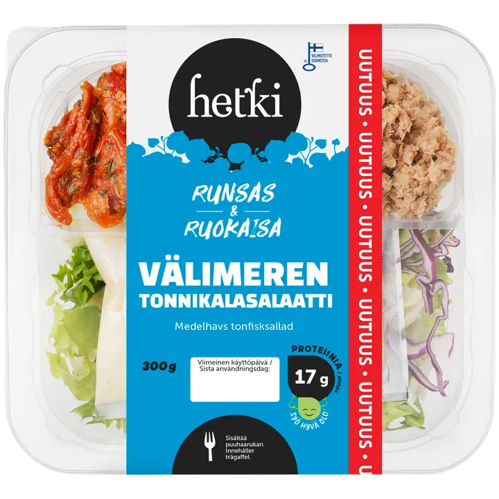 Fresh Hetki Ruokaisa Välimeren Tonnikalasalaatti 300g