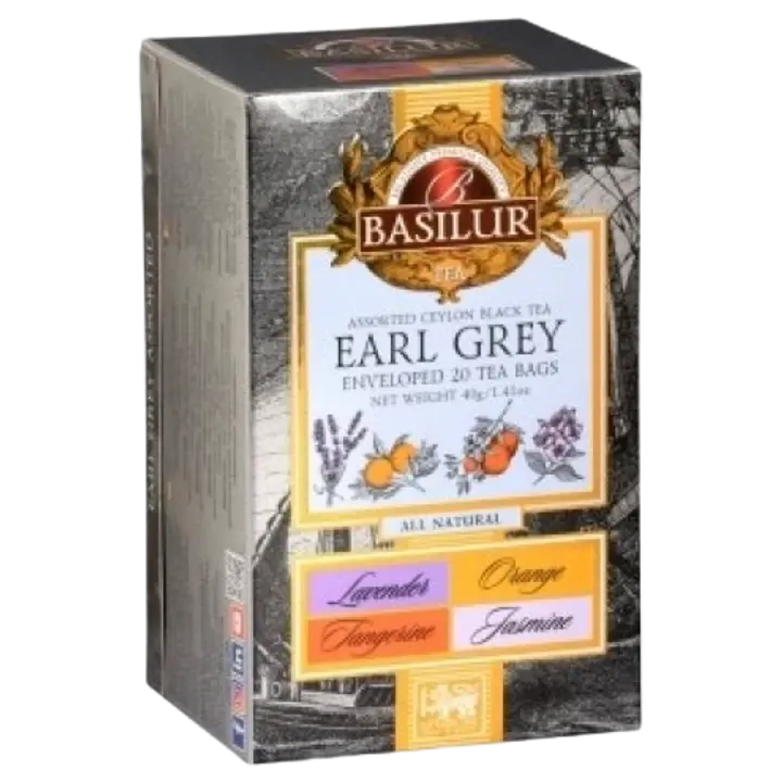 Basilur Earl Grey teede valik 20 tk