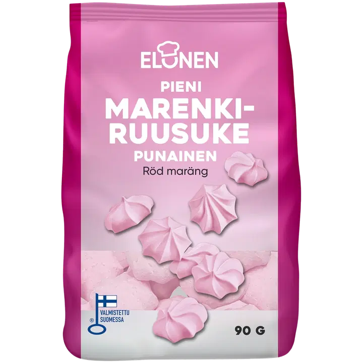 Elonen pieni marenkiruusuke punainen 90g