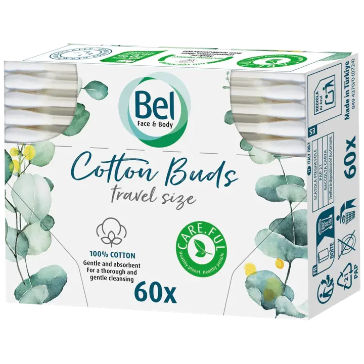 Bel Face&Body vatitikud reisipakendis 60tk