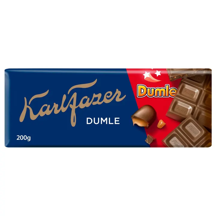 Karl Fazer Dumle suklaalevy 200g