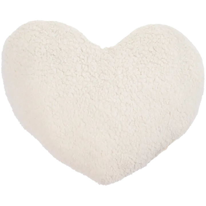 Südame padi valge 44x36 cm