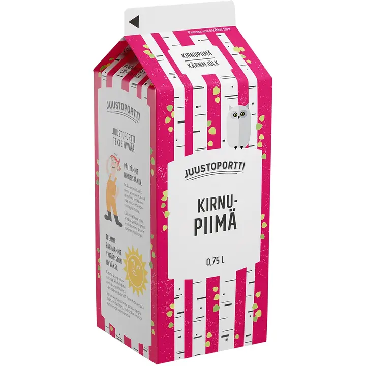 Juustoportti Kirnupiimä 0,75 l