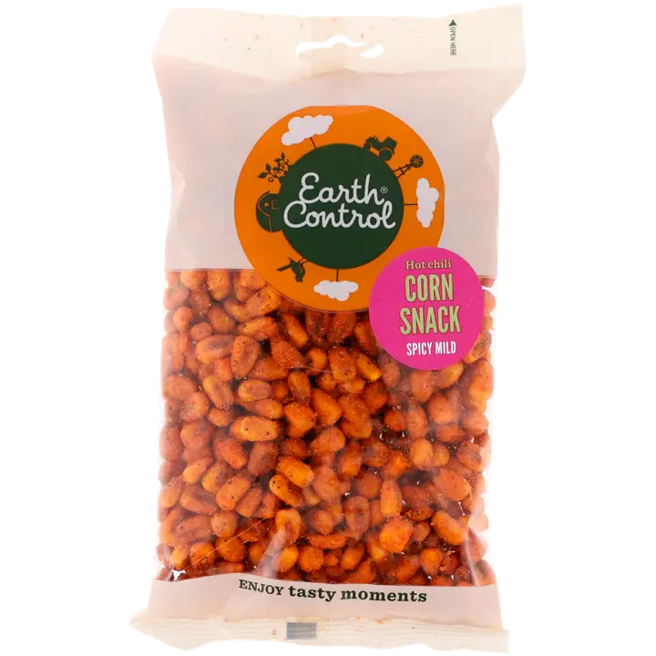 Earth Control Maissi snack Chili Paahdettu ja suolattu 200g