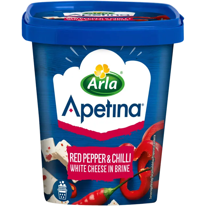 Arla Apetina kuutiot paprika-chili 410/200g