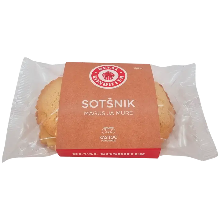 Reval Kondiiter Sotsnik 2tk/Pk (Liivat.) 150 G