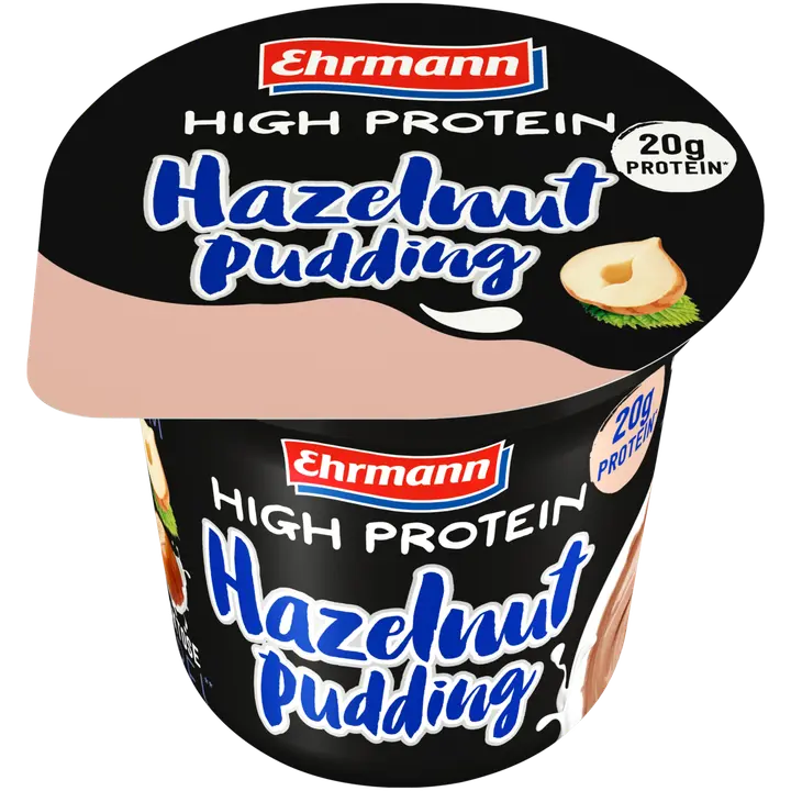 Ehrmann High protein vanukas hasselpähkinän makuinen 200 g