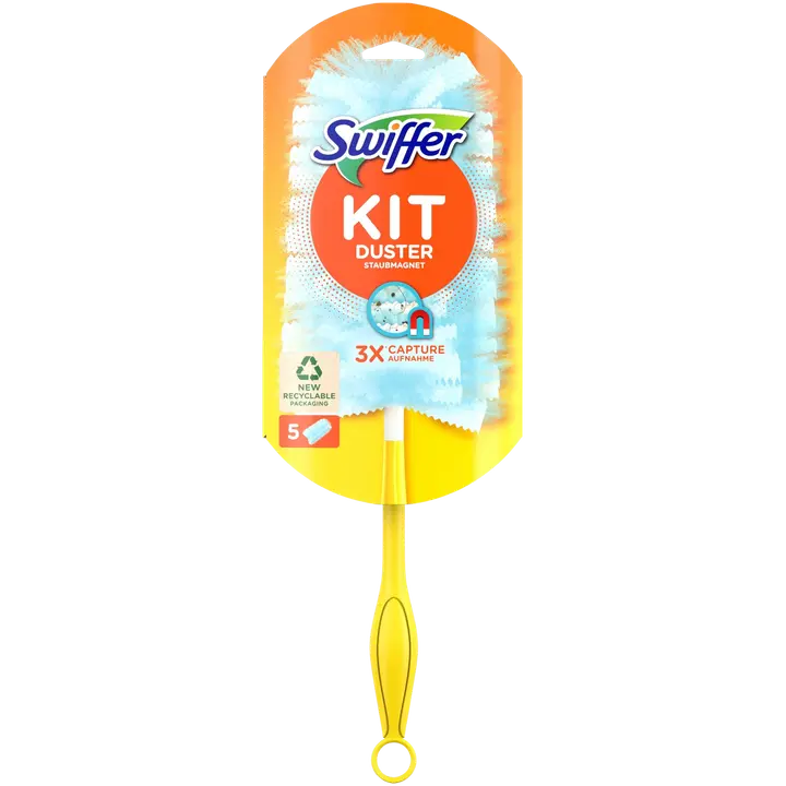 Swiffer Duster Starter Kit kahva + 5 pölyhuiskaa