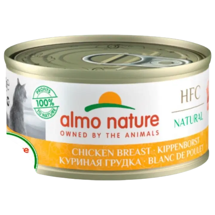Almo Nature HFC Natural kanan rinta kissan täydennysravinto 70 g