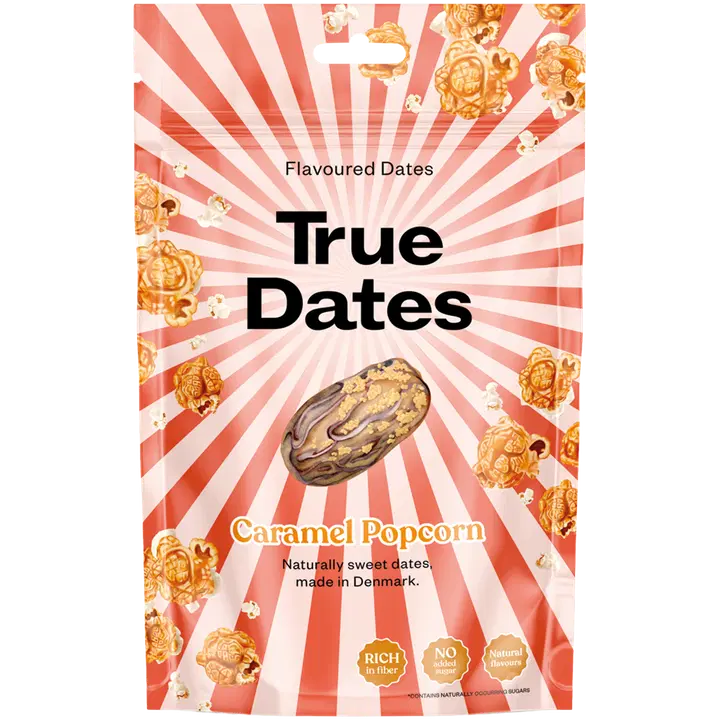 True karamelli popcornin makuinen taateli 100g