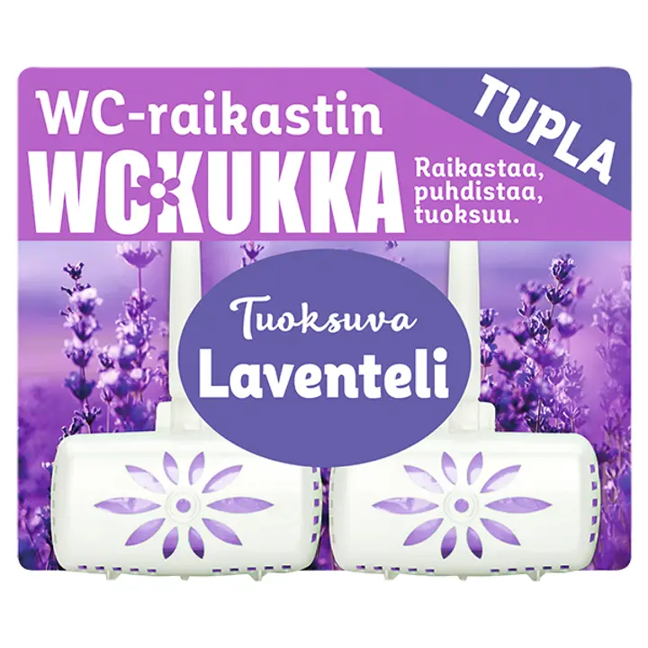 Wc Kukka wc-seep lavendel 2x50g