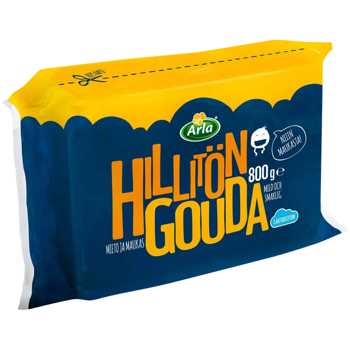 Arla Tolkuttomat Juustot Hillitön 800 g Goudajuusto