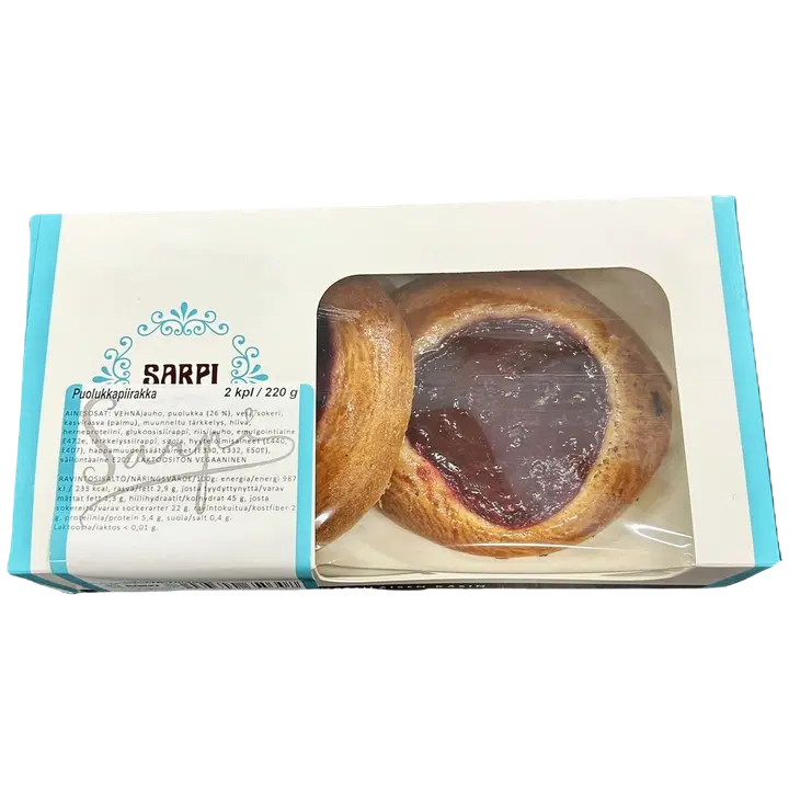 Sarpi Puolukkapiirakka 2kpl/220g