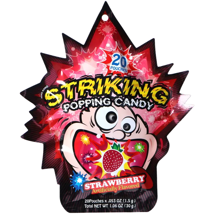 Striking Mansikanmakuinen poksumakeinen 30g