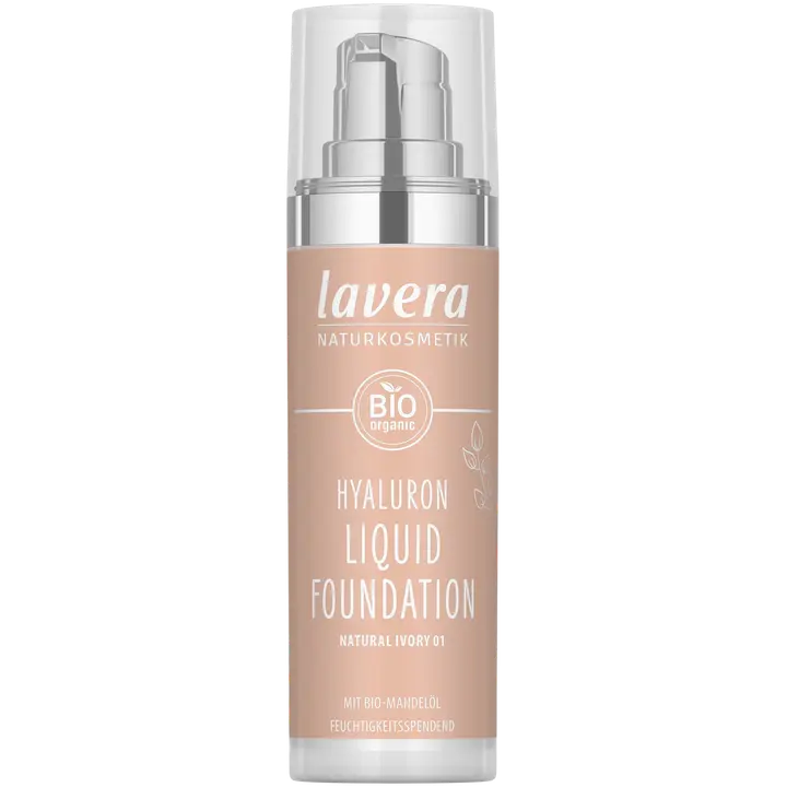 lavera Hyaluron Liquid Foundation -Natural Ivory 01- 30 ml