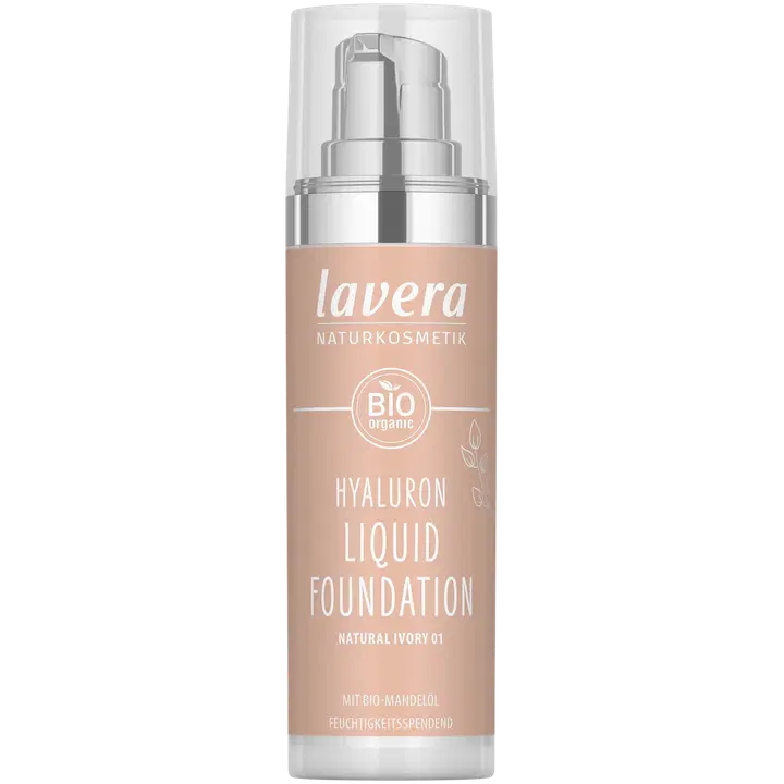 lavera Hyaluron Liquid Foundation -Natural Ivory 01- 30 ml