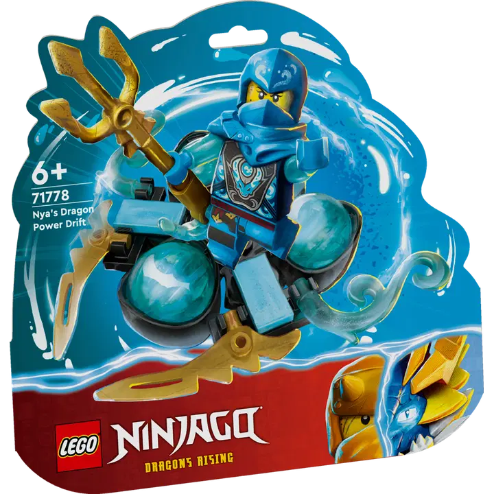LEGO® NINJAGO® 71778 Lohikäärmevoiman Nya – spinjitzu-liuku