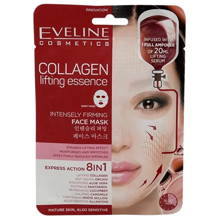 Kangasmask Eveline Cosmetics kollageeniga Lifting