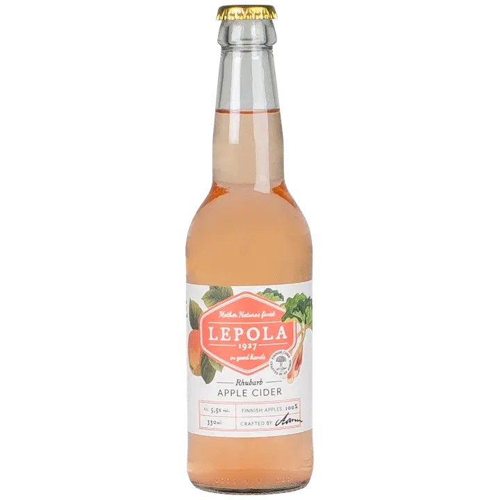 Lepola Rhubarb Apple Cider 5,5% 330ml