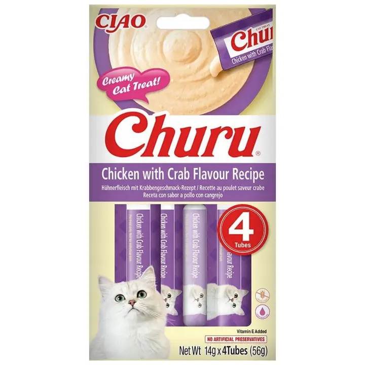 Churu Kassi maiused Krabimaitseline kana 14g x4