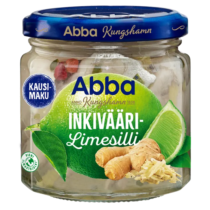 Abba inkivääri-limesilli 240/120g